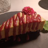 Cheesecake at Gaudi&Naan in Ljubljana