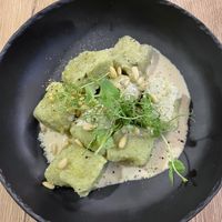Spinach Gnocchii  at Gaudi&Naan in Ljubljana