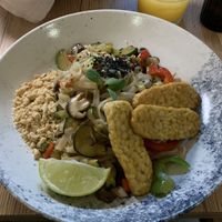 Pad thai  at Gaudi&Naan in Ljubljana