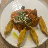 Main course  at Gaudi&Naan in Ljubljana