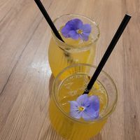 Homemade ice-tea at Gaudi&Naan in Ljubljana