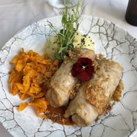 Stuffed cabbage rolls   at Gaudi&Naan in Ljubljana