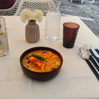 Barley stew with vegetables at Gaudi&Naan in Ljubljana