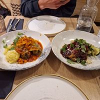 Mein dishes at Gaudi&Naan in Ljubljana