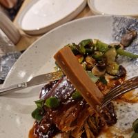 Bone of ribs (can be eaten) at Gaudi&Naan in Ljubljana