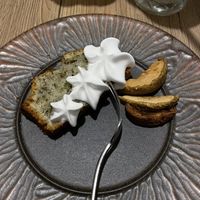 Tarragon cake (Traditional Slovenian set menu)  at Gaudi&Naan in Ljubljana