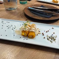 Rollitos de calabaza at Gaudi&Naan in Ljubljana