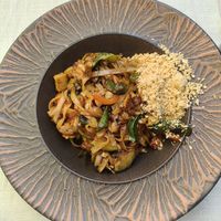 Pad thai at Gaudi&Naan in Ljubljana