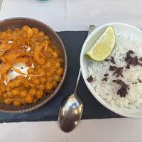 Curry  at Gaudi&Naan in Ljubljana