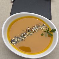 Soupe du jourr  at Gaudi&Naan in Ljubljana