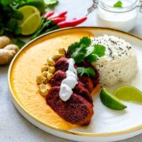 Chickzen butter at Gaudi&Naan in Ljubljana