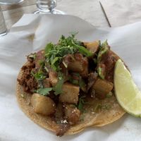Vegan Chorizo & Potato Taco at Pablo y Pablo in Seattle