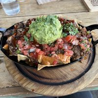 Vegan nachos!  at Pablo y Pablo in Seattle
