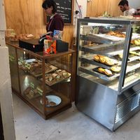 Inside the bakery at Tart Bakery - St Kevins Arcade in Auckland