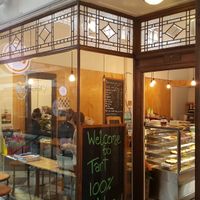 Outside at Tart Bakery - St Kevins Arcade in Auckland