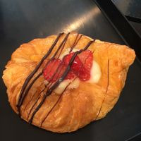 Strawberry pastry - so delicious!  at Tart Bakery - St Kevins Arcade in Auckland
