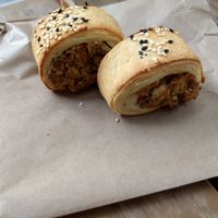 'Sausage' rolls at Tart Bakery - St Kevins Arcade in Auckland