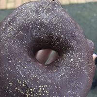 Glittery donut!! at Tart Bakery - St Kevins Arcade in Auckland