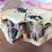Mushroom Pie at Tart Bakery - St Kevins Arcade in Auckland
