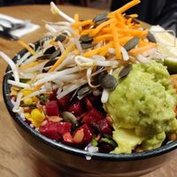 Vegane Poke Bowl at my indigo - Museumstraße in Innsbruck