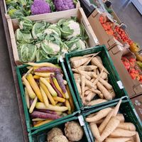 Fresh vegs at Coop Content in Leuven