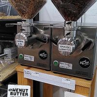 Grind your own fresh peanut butter at Coop Content in Leuven
