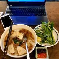 Best vegan Pho in Viet Nam at ROM Vegetarian Restaurant in Da Nang