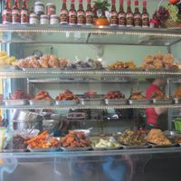 large selection to choose from at Com Chay Thanh Dam in Da Lat