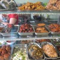 Some of the delicious fake meats on offer at this eatery at Com Chay Thanh Dam in Da Lat