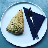 Chocolate and Orange Scone at Take Five Espressobar in Ghent
