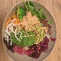 Vegan bowl at Daily Pot in Bergen