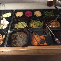 Topping for soups at Daily Pot in Bergen