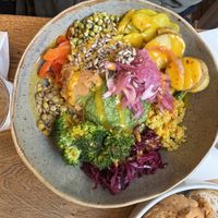 Vegan power bowl  at Daily Pot in Bergen