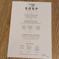 Ordering Guide for Soup (prices maybe change) at Daily Pot in Bergen