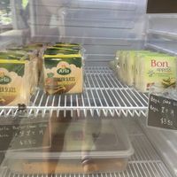 Selling cheese as well  at Almond Bakery 杏仁烘培坊 in West Singapore