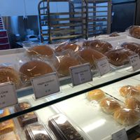 Vegan bread selection at Almond Bakery 杏仁烘培坊 in West Singapore