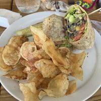 Black bean wrap, no Mayo  at Side Street Cafe a.k.a. The Annex in Bar Harbor