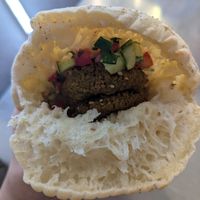 Classic Taameya original sandwich at Zooba - Al Gabalayah in Cairo