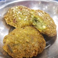 3 flavors of falafel at Zooba - Al Gabalayah in Cairo