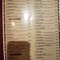 Menu 3 at Bollywood Indian Restaurant in Simi Valley