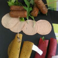 tagliere di salumi veg at Mi Sa di Sano in Sanremo