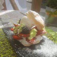 Millefoglie (vegan) at Mi Sa di Sano in Sanremo