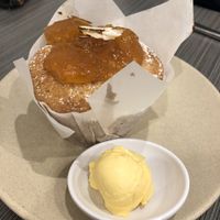Apricot muffin at Watson's Eatery in Dunedin