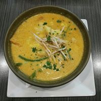 Laksa at Watson's Eatery in Dunedin