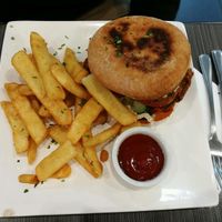 'Chicken' burger at Watson's Eatery in Dunedin