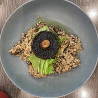 Mushroom Risotto at Watson's Eatery in Dunedin