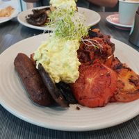 Big breakfast at Watson's Eatery in Dunedin