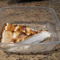 Lemon meringue pie. at Watson's Eatery in Dunedin