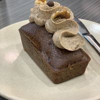 Coffee & Walnut Cake 🌱 V at Watson's Eatery in Dunedin