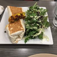 Breakfast burrito  at Watson's Eatery in Dunedin